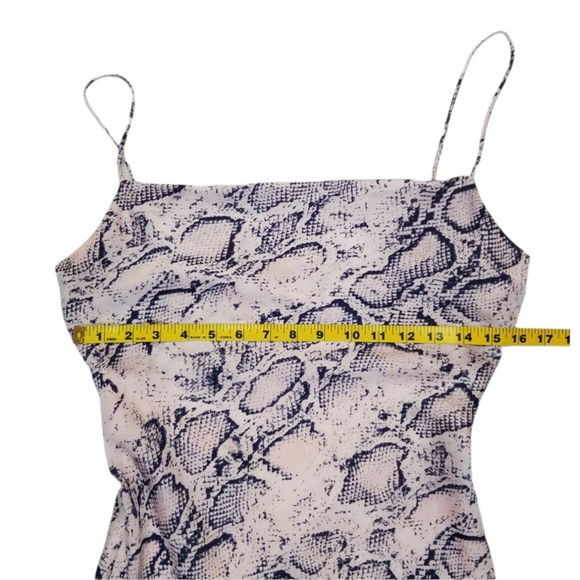 Native Daughters Snakeskin Print Mini Dress - Picture 5 of 11